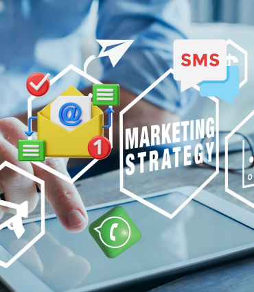 Email marketing, WhatsApp marketing, and SMS